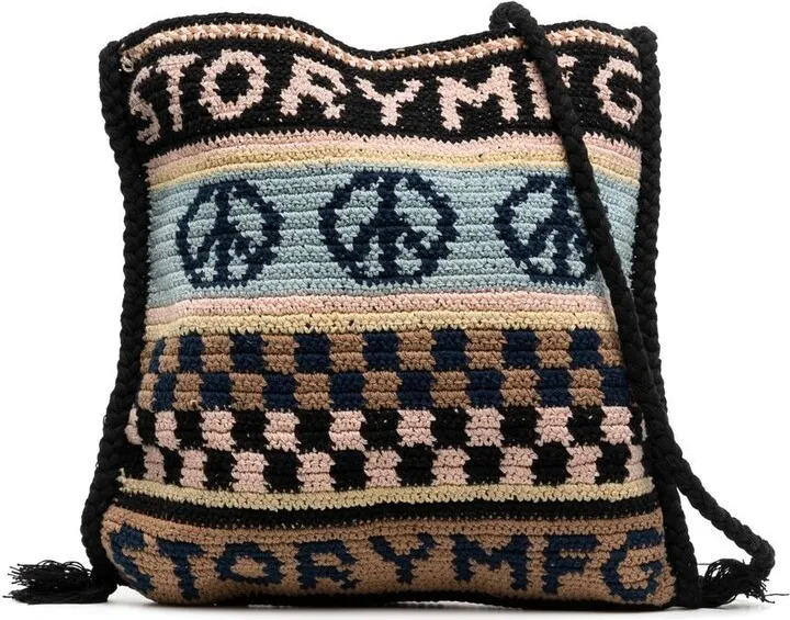 Stash crochet shoulder bag