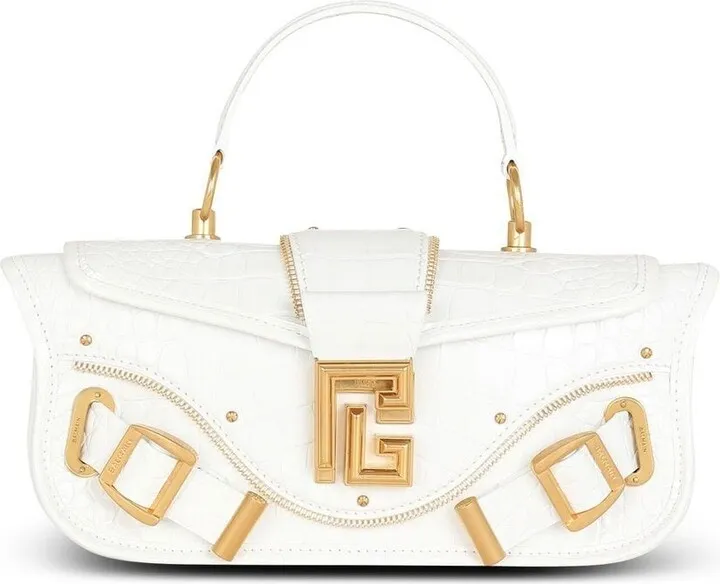 Blaze crocodile-effect tote bag