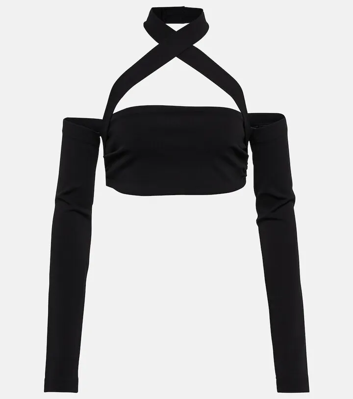 Halter-neck top