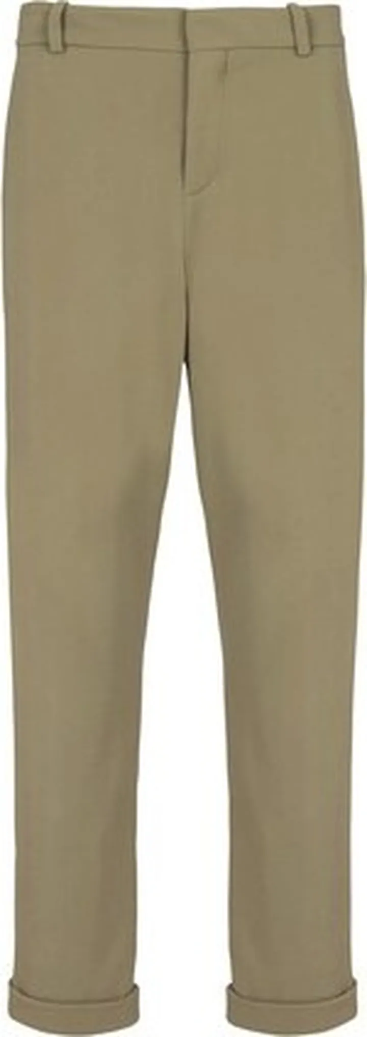 Straight-leg jersey pants