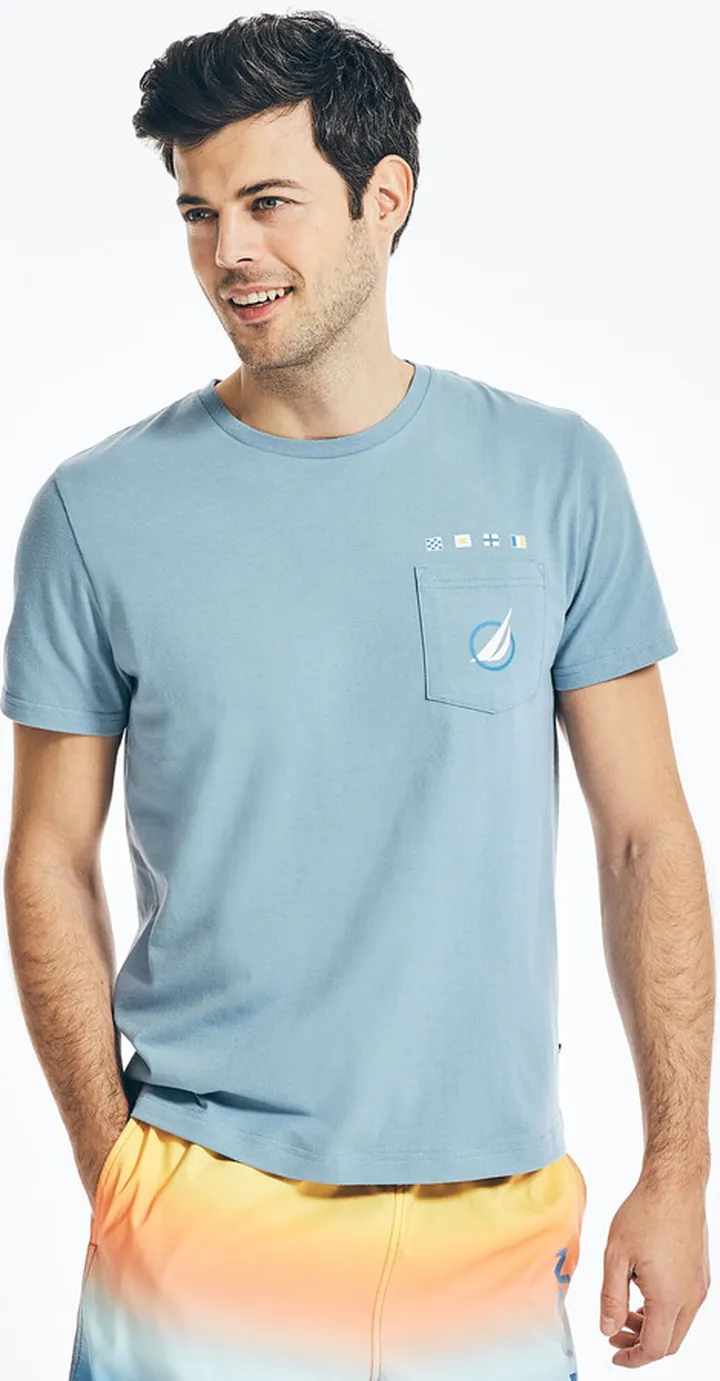 Big & Tall Sustainably Crafted Wave Pocket T-Shirt