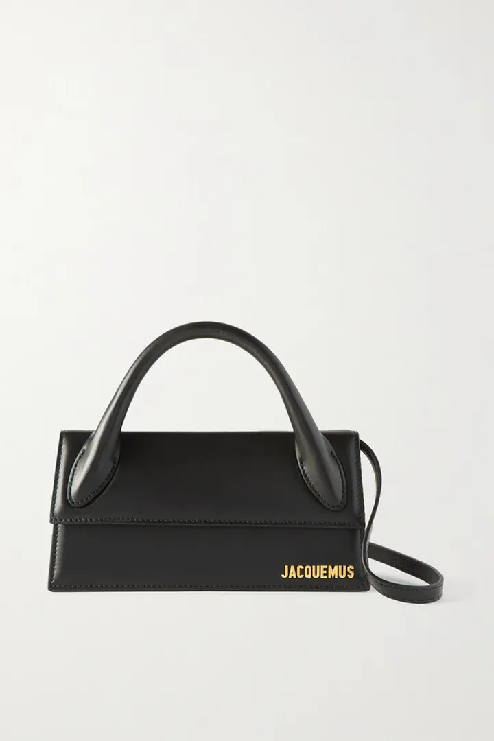 Jacquemus - Le Chiquito Long Leather Tote - Black