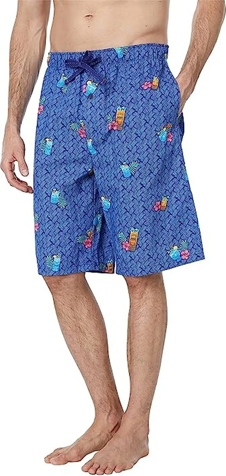 Tommy Bahama Cotton Woven Jams (Tropical Cocktails) Men's Pajama