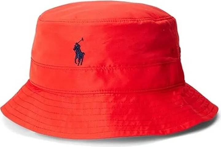 Polo Ralph Lauren Packable Bucket Hat (Red) Caps