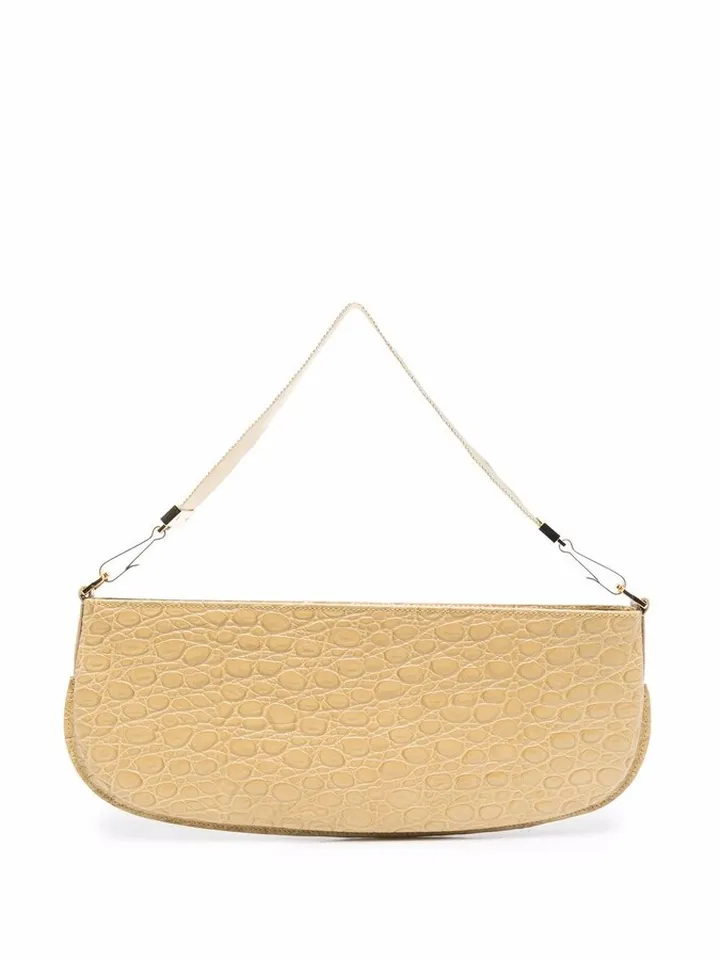 Rachel crocodile-effect shoulder bag