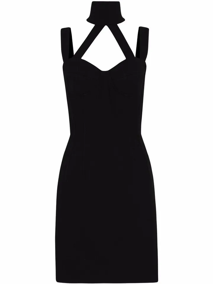 Cut-Out Mini Dress