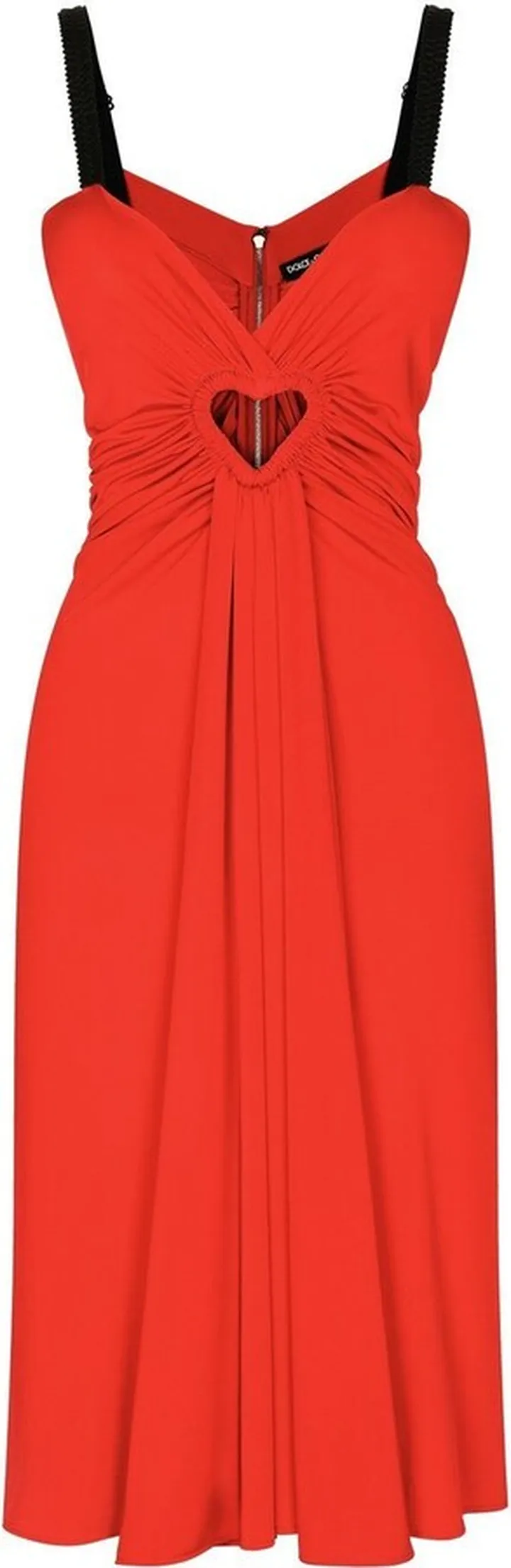 Cut-Out Midi Dress