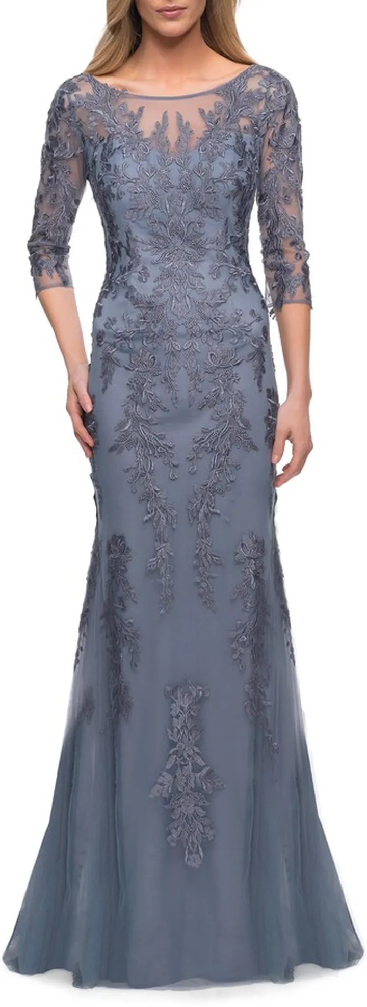 Gorgeous Lace Sheath Gown