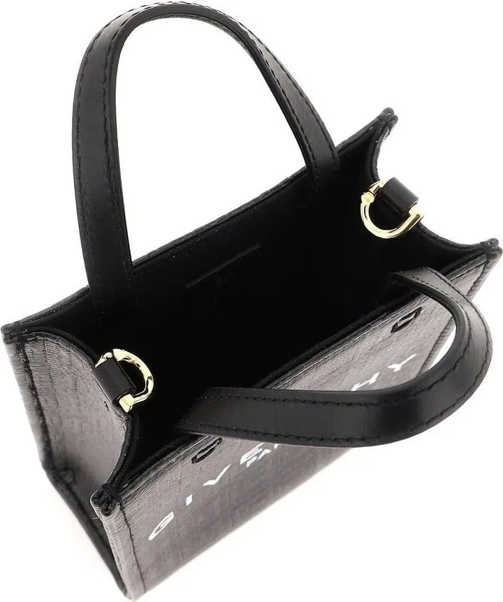 Coated Canvas G-tote Mini Vertical Bag
