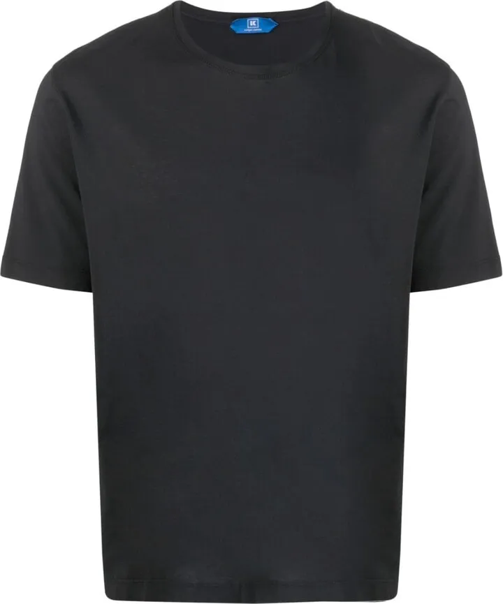 short-sleeve plain cotton T-shirt