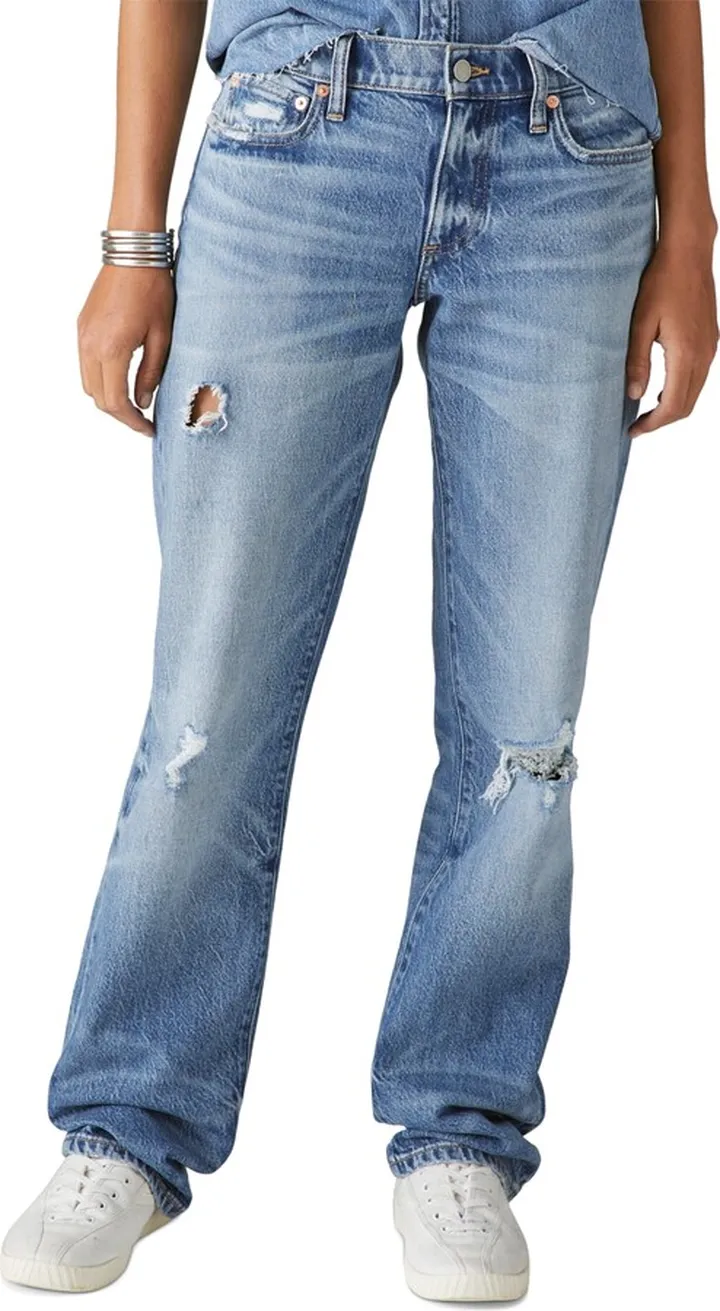 Lucky Brand Women's Easy Rider Bootcut Distress Jeans