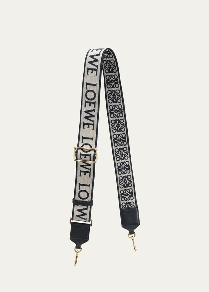 Anagram Jacquard Crossbody Strap