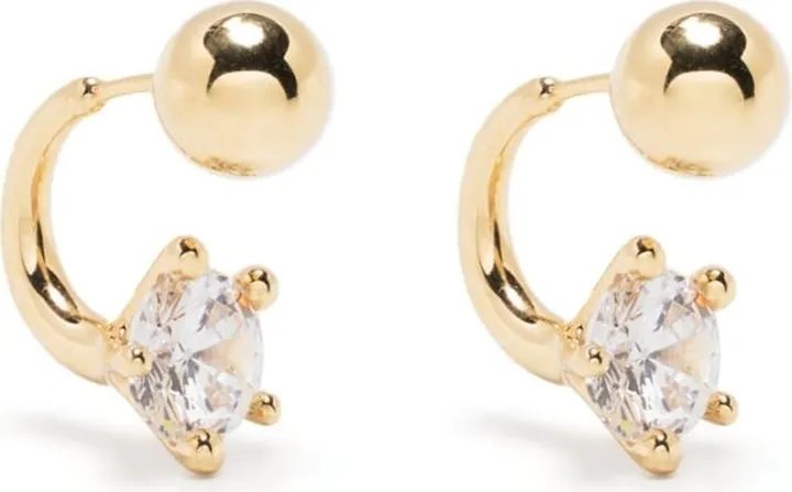 Crystal-Embellished Earrings