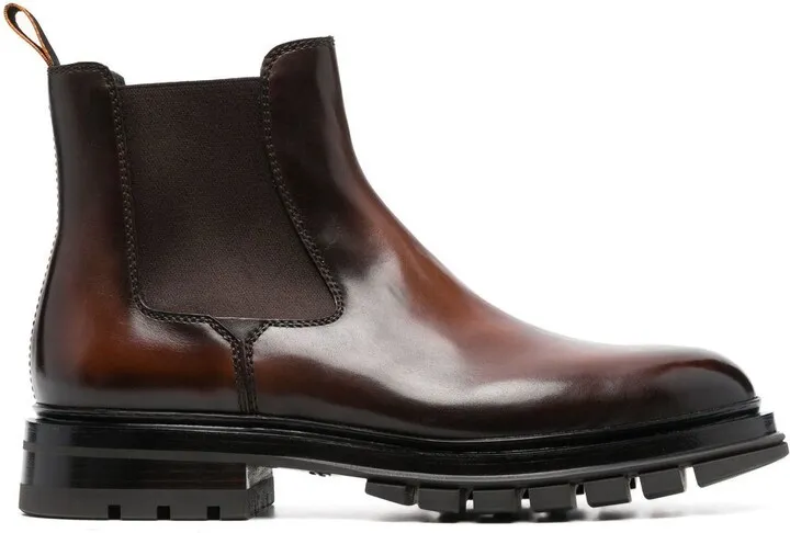 leather 40mm Chelsea boots