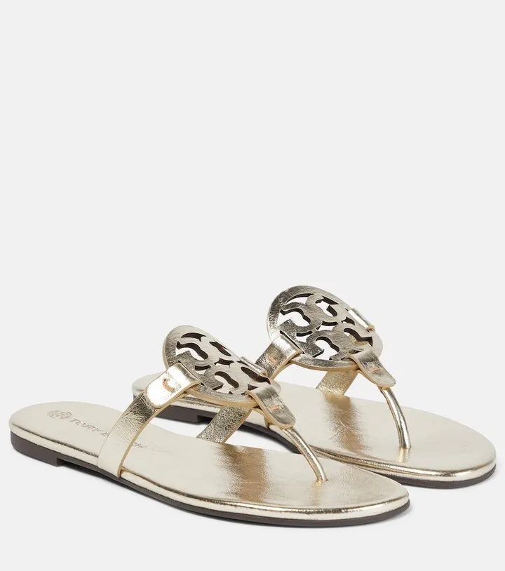 Miller leather thong sandals