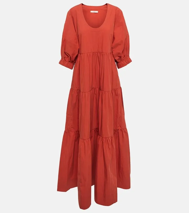 Essentials cotton-blend dress