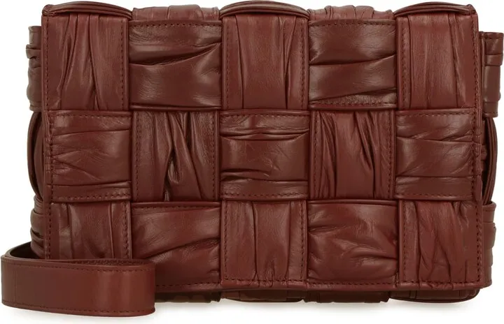 Cassette Leather Crossbody Bag
