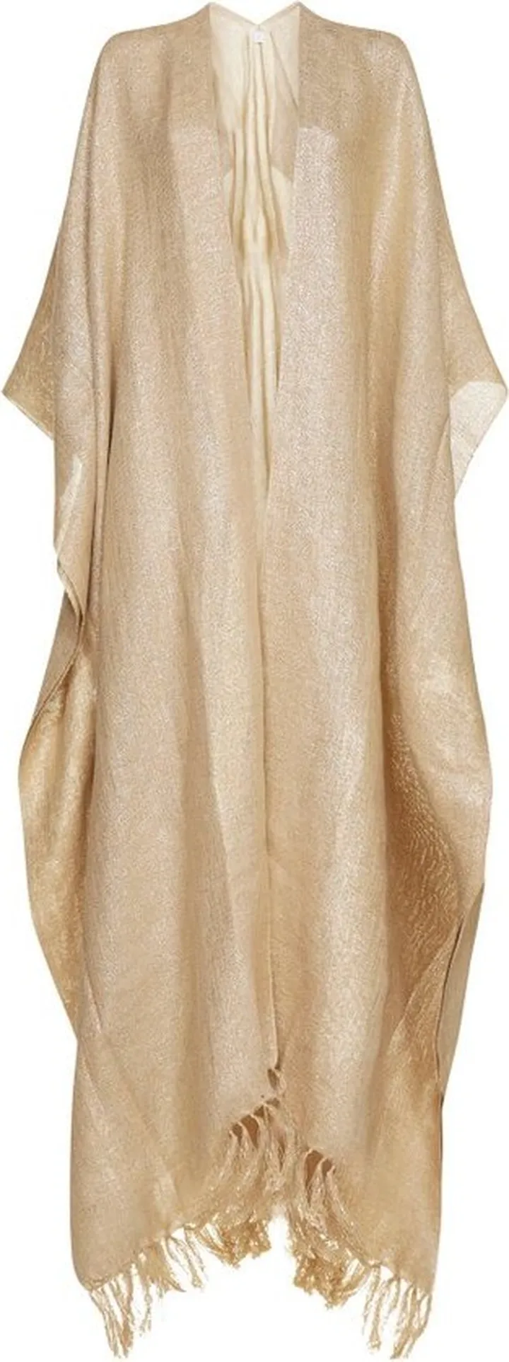 Brunello Cucinelli Fringed Knitted Edge Cape