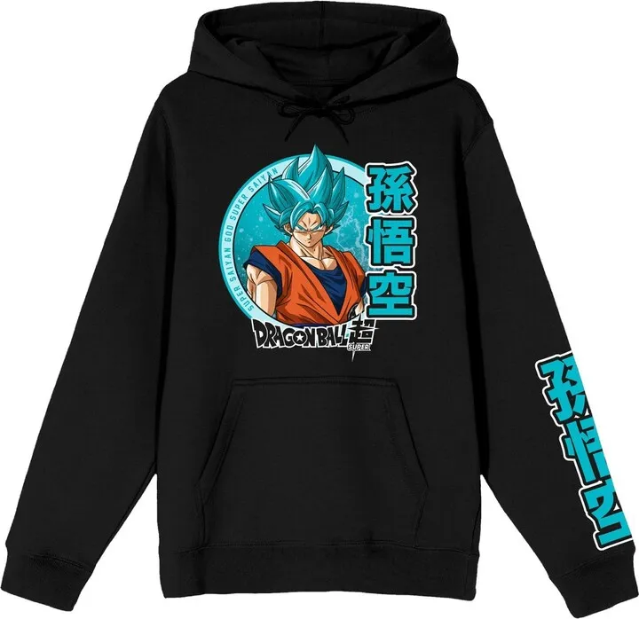 Dragon Ball Super Ultra Instinct Goku Men’s Black Sweatshirt-XL