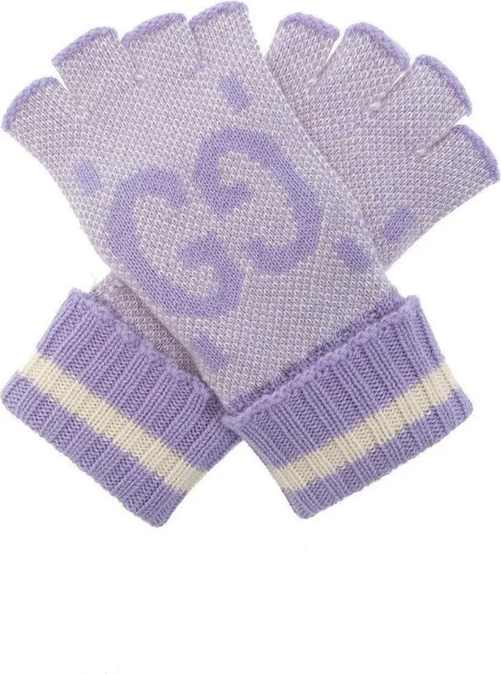 Gucci GG Fingerless Gloves