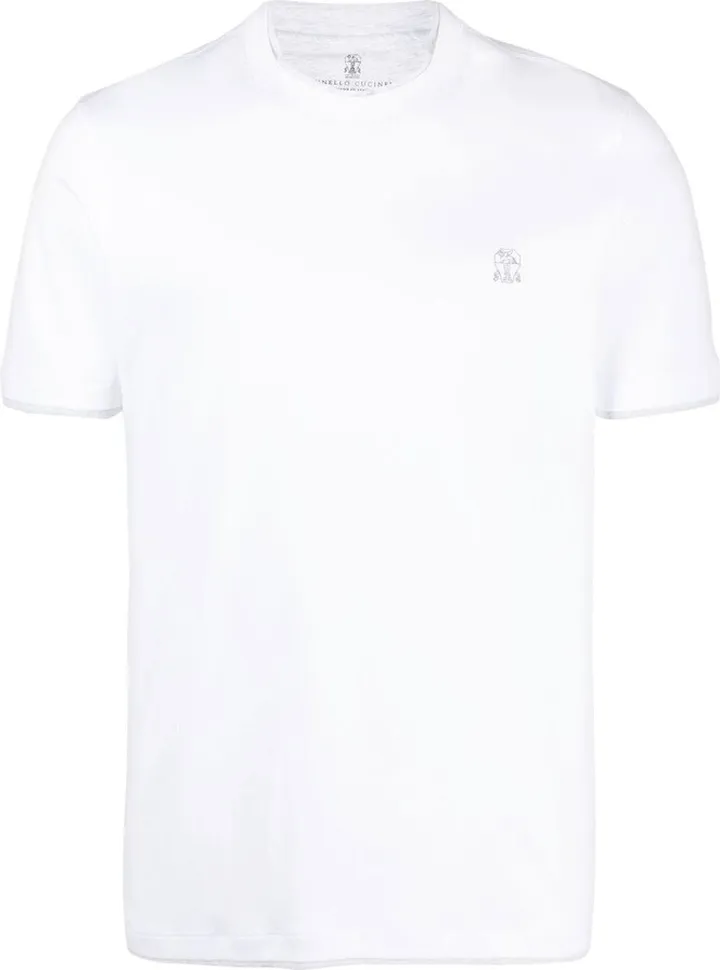 logo-print cotton T-shirt