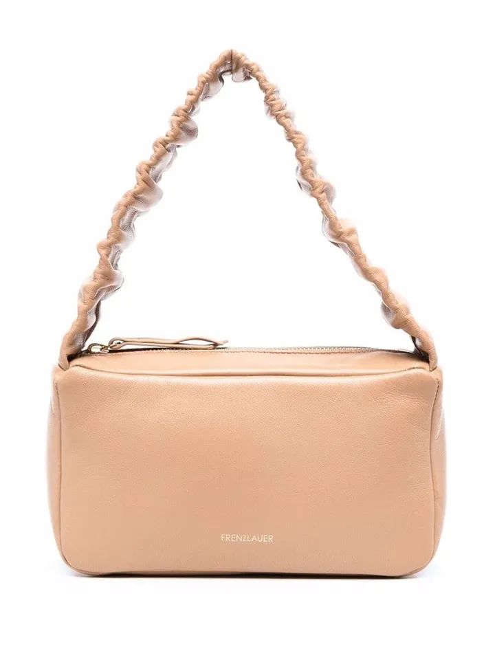 Gathered-Handle Mini Bag