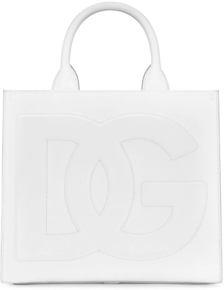 DG Daily leather shopper bag