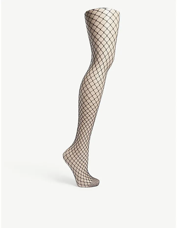 Womens 3009 Black Net Tights