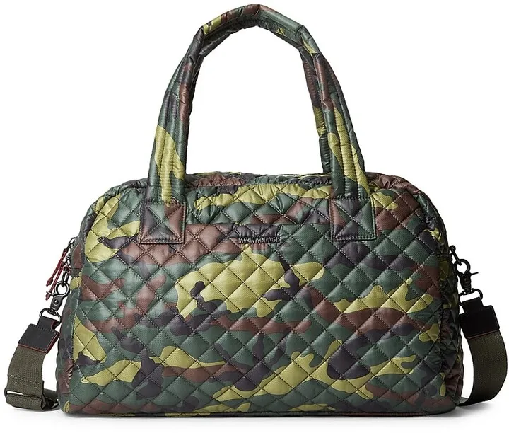 Jimmy Camouflage Quilted Travel Bag