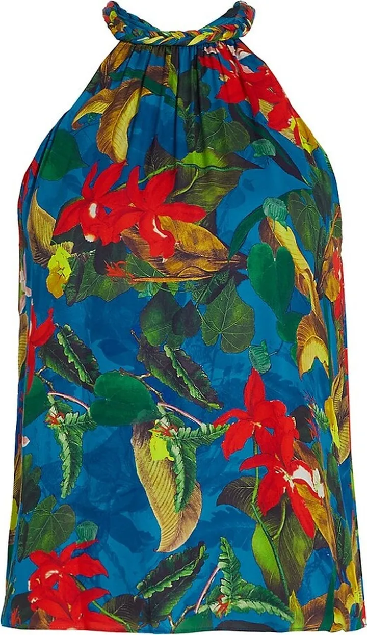 Maris Tropical Halter Top