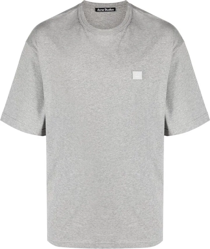 logo-patch crew-neck T-shirt