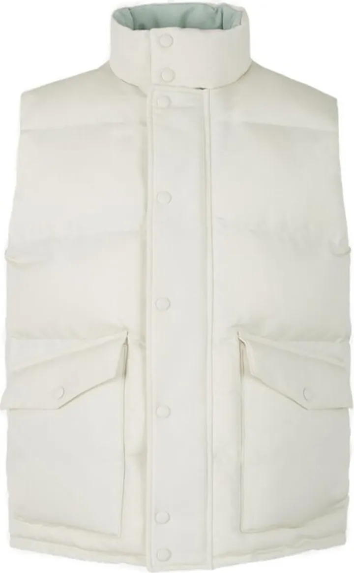 Alexander McQueen Logo Print Padded Gilet