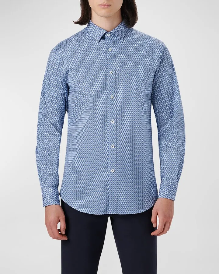 Men's Julian Shaped Abstract Sport Shirt