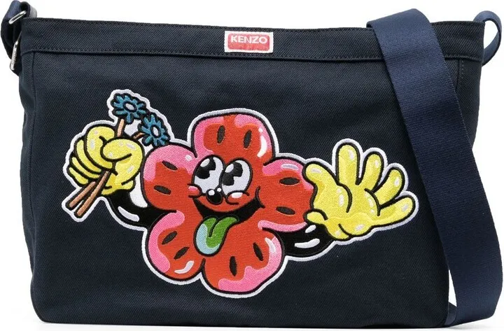 Logo-Patch Shoulder Bag