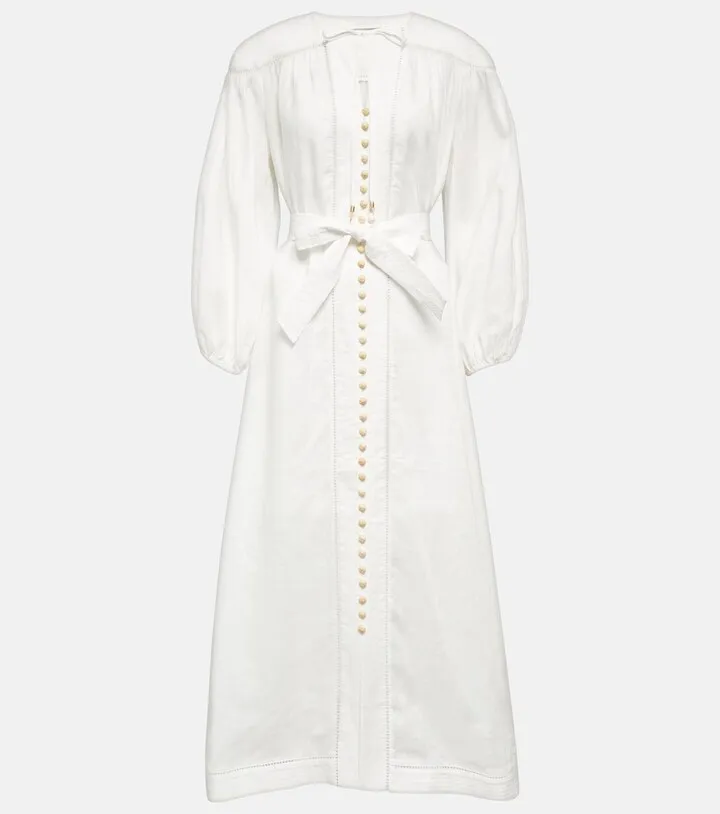 Shirt midi dress