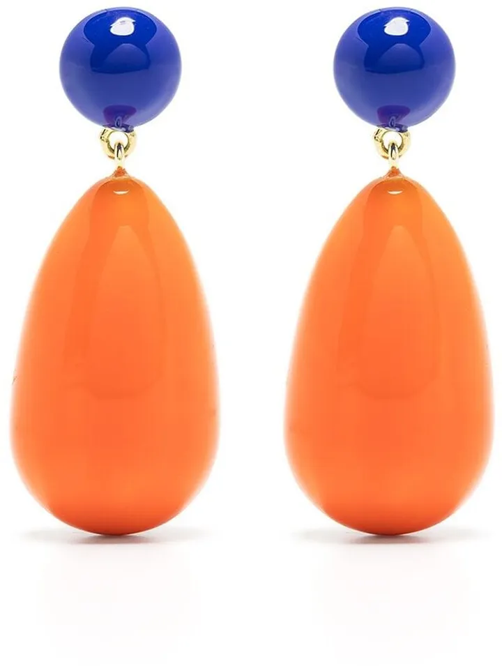 Drop-Design Earrings