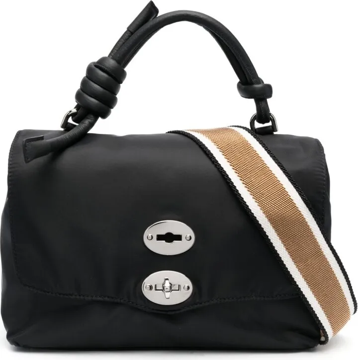 knot-detail Postina tote bag