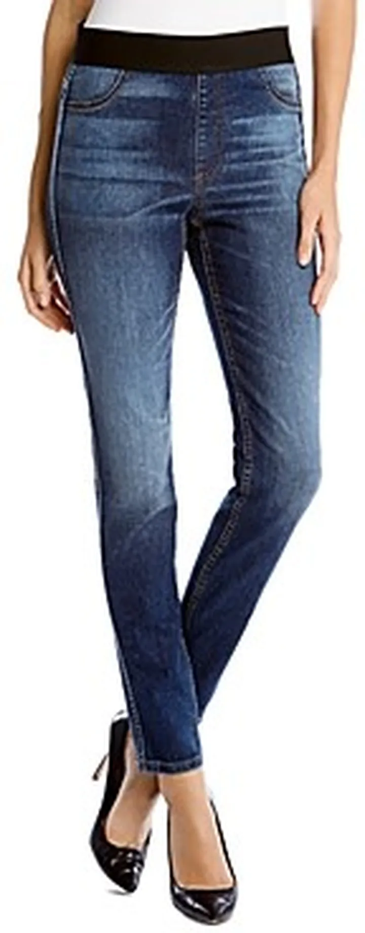Karen Kane Faded Stretch Denim Leggings