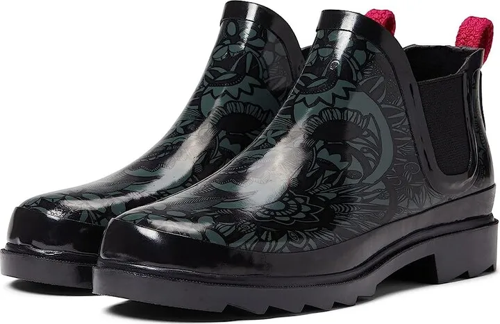 Sakroots Rhyme (Black Spirit Desert) Women's Rain Boots