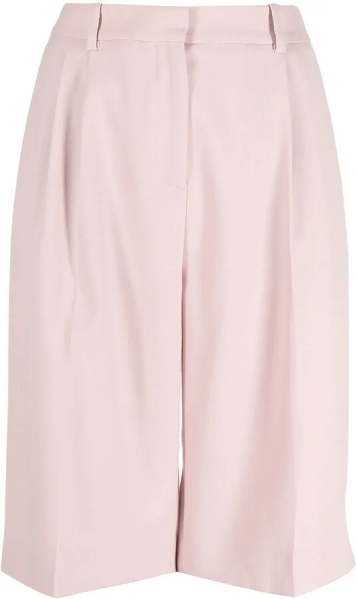 Tailored Knee-Length Shorts
