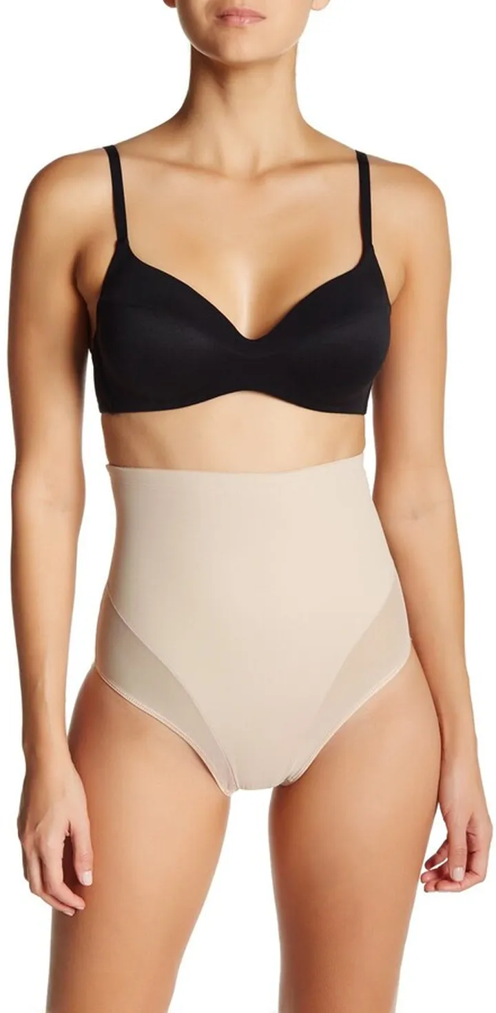 Sheer High Waist Briefs