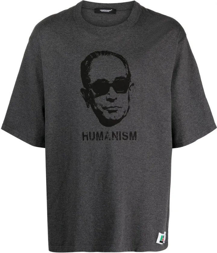 graphic-print cotton T-shirt