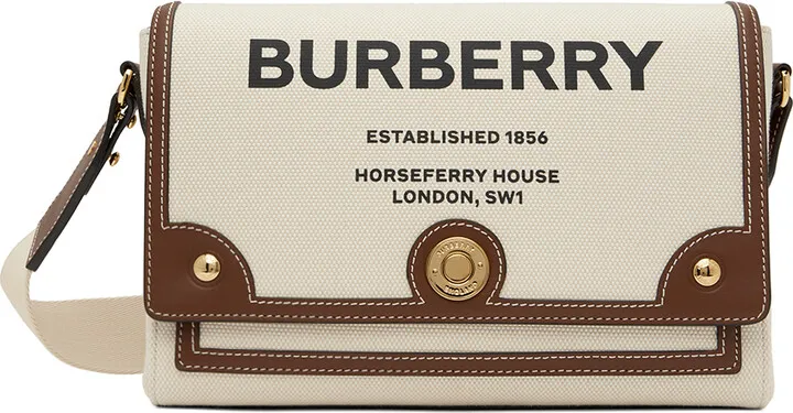 Burberry Beige Horseferry Bag