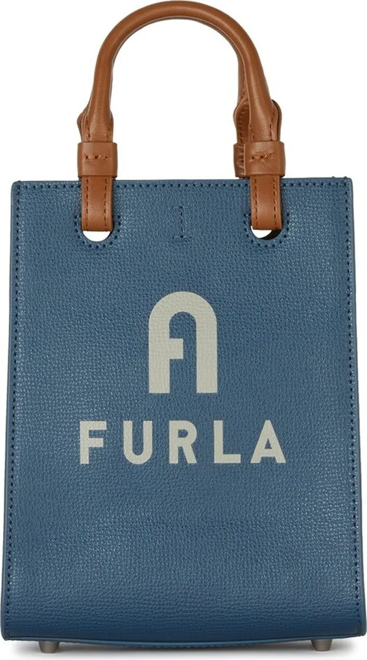 Furla Varsity Style Mini Tote Bag