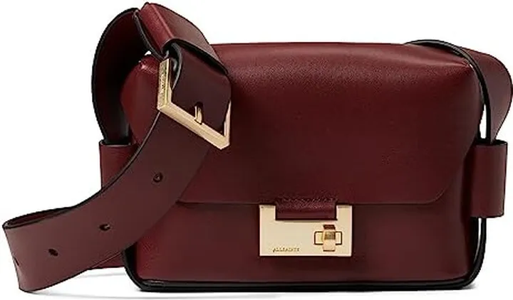 AllSaints Frankie Crossbody (Red) Cross Body Handbags