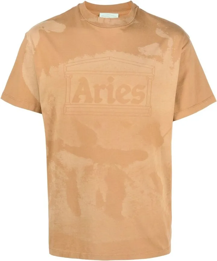 ARIES- Printed Cotton T-shirt