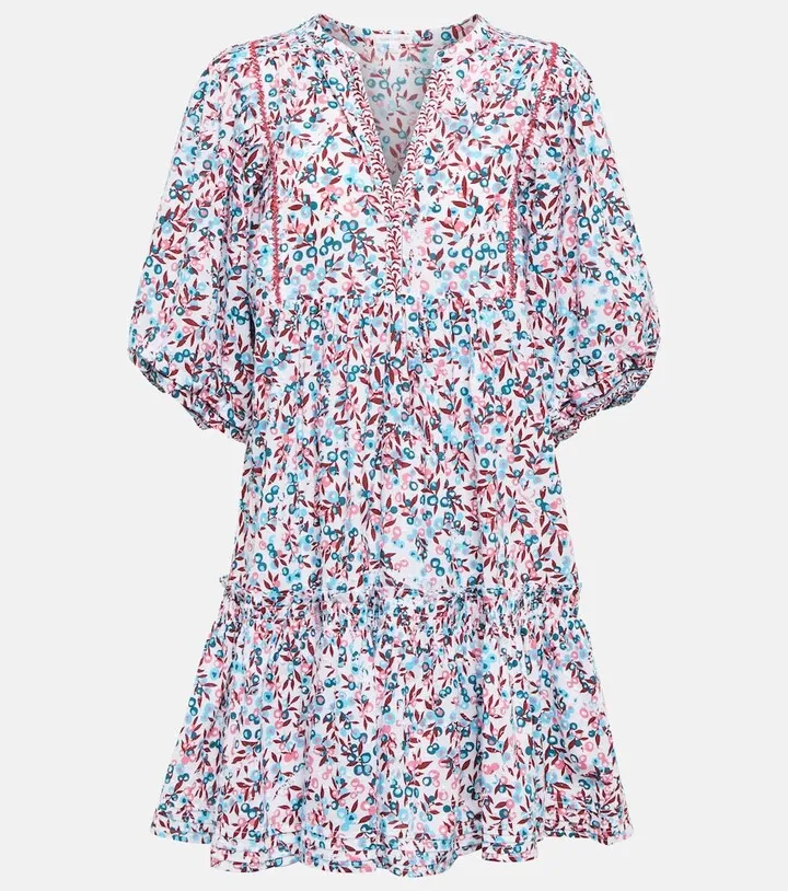 Aria floral minidress