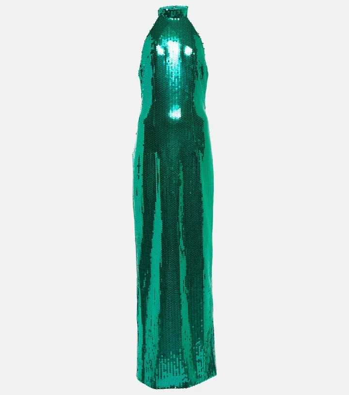 Altea Disco sequined gown
