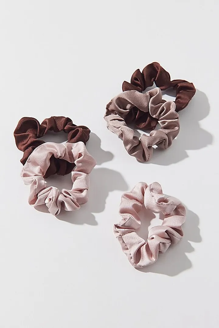 KITSCH Satin Sleep Scrunchie 5-Pack