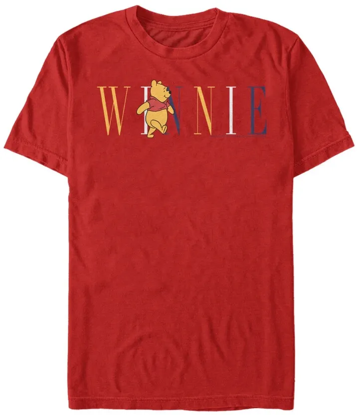 Fifth Sun Men's Pooh Fashion Short Sleeve T-Shirt